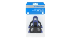 Bloki pedałów Shimano SMSH12 SPD-SL szosa dwustopniowe niebieskie