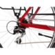 Rower trekkingowy Kross TRANS 3.0 2021 rozmiar L czerwony-czarny połysk
