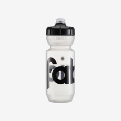 Bidon Fabric Gripper Bottle 600ml transparentny logo