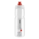 Bidon Elite Jet Clear Czerwony 750ml