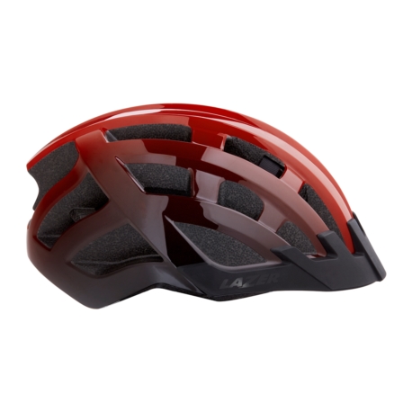 Kask Lazer Comp DLX CE-CPSC Red Black uni +net+led