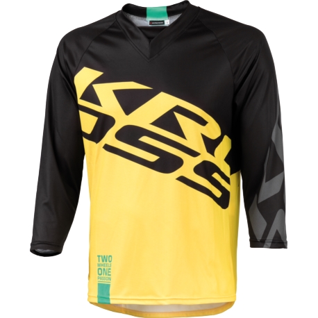 Koszulka Enduro Kross Hyde 3/4 rozmiar M żółta